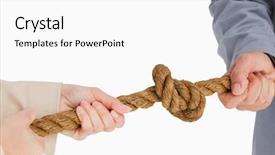  Presentation with people - PPT theme enhanced with black and white clouds in the sky background and a dark gray colored foreground