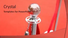  Presentation with post operative care - Colorful theme enhanced with rope post on red carpet backdrop and a coral colored foreground