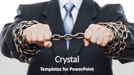  Presentation with struggle - Theme with work concept - businessman struggle background and a dark gray colored foreground