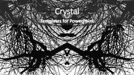  Presentation with psychedelic - Slide set having rorschach - abstract texture psychedelic background background and a dark gray colored foreground