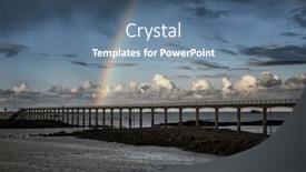  Presentation with coastal - PPT theme with roscoff-is-a-charming-coastal background and a ocean colored foreground