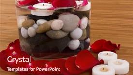  Presentation with fragrant - Beautiful theme featuring  backdrop and a  colored foreground