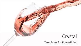  Presentation with white rose - PPT theme with lizard in female hand close up in nature background and a tawny brown colored foreground