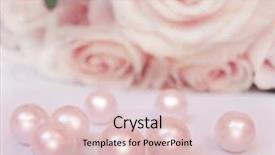  Presentation with pearls - Cool new presentation with roselight - beautiful pink rose with pearls backdrop and a lemonade colored foreground