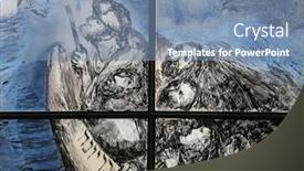  Presentation with stained glass - Slide set featuring rosenberg-holzmuhle-germany-may-06 background and a seafoam green colored foreground