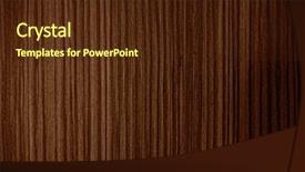  Presentation with wood texture - PPT layouts featuring rosewood - natural wood texture background and a tawny brown colored foreground