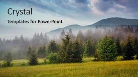  Presentation with gloomy - Amazing PPT layouts having rosses - gloomy morning with dramatic backdrop and a light blue colored foreground