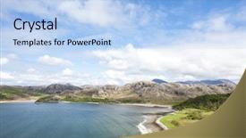  Presentation with scotland - Presentation having road safety - car of accident make front background and a lemonade colored foreground