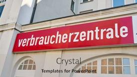  Presentation with organisation - Cool new presentation design with rostock-germany-july-2020-branch backdrop and a mint green colored foreground