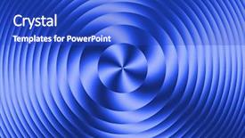  Presentation with blue - Beautiful presentation featuring rotational motion graphics - blue spirals background backdrop and a  colored foreground