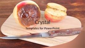  Presentation with wooden - Cool new PPT layouts with christmas drink with whipped cream backdrop and a dark gray colored foreground.