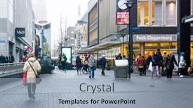  Presentation with dam - Beautiful PPT theme featuring rotterdam-netherlands-february-7-2017 backdrop and a light blue colored foreground