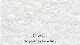  Presentation with rock stone - Presentation design consisting of rough-broken-white-rock background and a white colored foreground
