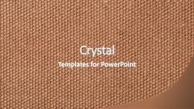  Presentation with rough - Beautiful presentation theme featuring rough brown canvas background backdrop and a coral colored foreground