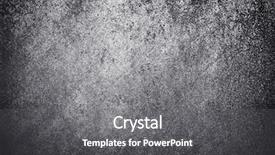  Presentation with heavy metal - Colorful PPT theme enhanced with rough metal plate backdrop and a gray colored foreground