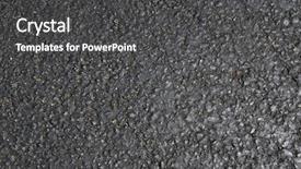  Presentation with rough - PPT theme having rough roads - asphalt road texture top view background and a dark gray colored foreground