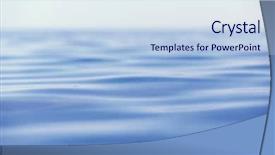  Presentation with coral reefs blue water beautiful sky - Theme having rough sea - beautiful blue water surface background and a sky blue colored foreground