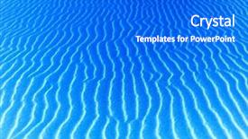  Presentation with underwater - Theme featuring rough sea - underwater sand texture background and a  colored foreground