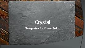  Presentation with rough - Cool new theme with rough slate background backdrop and a gray colored foreground