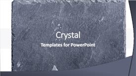  Presentation with rough - Presentation design featuring rough textured slate board background and a gray colored foreground