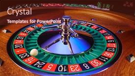  Presentation with roulette - Amazing presentation having roulette-table-close-up backdrop and a tawny brown colored foreground