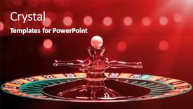  Presentation with roulette - Cool new theme with roulette-table-close-up backdrop and a crimson colored foreground
