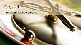  Presentation with roulette wheel - Slides enhanced with roulette wheel - lasvegas background and a lemonade colored foreground