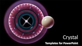  Presentation with roulette wheel - Audience pleasing slide deck consisting of roulette-wheel-close-up backdrop and a black colored foreground