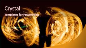  Presentation with performance - Amazing presentation theme having round dance - night performance carnival light backdrop and a  colored foreground