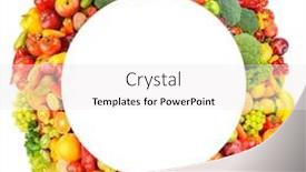  Presentation with bright white - PPT layouts having round-frame-of-bright background and a white colored foreground