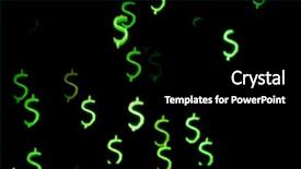  Presentation with abstract - Slides having round sign new year - abstract background background and a black colored foreground