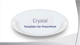  Presentation with white plate - Presentation theme having round-white-plate-isolated background and a  colored foreground