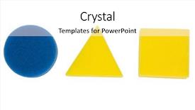  Presentation with sponges - Presentation design featuring rounded rectangle - close-up of bath sponges background and a  colored foreground