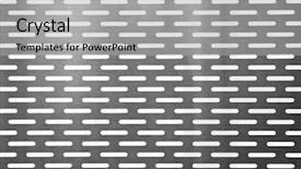  Presentation with pattern - Audience pleasing PPT theme consisting of rounded rectangle - pattern of metal background backdrop and a light gray colored foreground