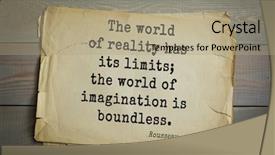  Presentation with philosopher - PPT layouts having rousseau french philosopher writer thinker background and a mint green colored foreground