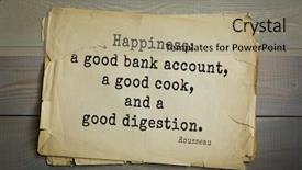  Presentation with philosopher - Slide set featuring rousseau french philosopher writer thinker background and a mint green colored foreground