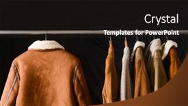  Presentation with black men - Presentation design featuring row-of-men-s-brown background and a black colored foreground