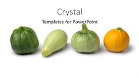  Presentation with background - Slides consisting of row-of-variation-fresh-homegrown background and a white colored foreground