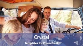  Presentation with free family - Amazing PPT theme having rowing free - family sitting at the front backdrop and a ocean colored foreground