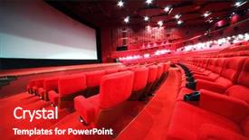  Presentation with illuminate - Audience pleasing PPT theme consisting of rows of comfortable red backdrop and a crimson colored foreground