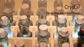  Presentation with old fashioned women - PPT layouts consisting of industrial machinery at a quarry background and a light gray colored foreground