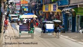  Presentation with traffic jam - 