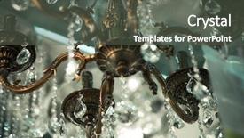  Presentation with crystal - Cool new presentation with royal hotel - vintage crystal lamp details backdrop and a dark gray colored foreground