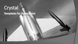  Presentation with aircraft engine - Beautiful PPT theme featuring royal navy - lockheed f-104 starfighter is backdrop and a gray colored foreground