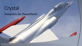  Presentation with aircraft engine - Theme with royal navy - lockheed f-104 starfighter is background and a teal colored foreground