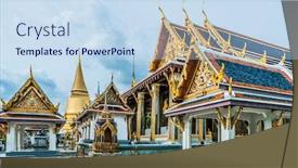  Presentation with bangkok - Presentation theme with weeks - weekly planner diary organize background and a light gray colored foreground