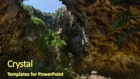  Presentation with royal - Presentation featuring royal pavilion in the phraya nakhon cave prachuap khiri khan thailand background and a tawny brown colored foreground