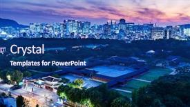  Presentation with royal - Audience pleasing slide set consisting of computer system outsource - woman working with laptop in backdrop and a wine colored foreground