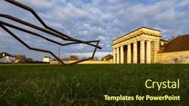  Presentation with unesco - Presentation featuring royal-salt-work-complex background and a tawny brown colored foreground