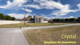  Presentation with unesco - Slide deck having royal-salt-work-complex background and a violet colored foreground